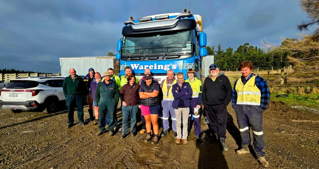 Driver training group shot Mt Hutt